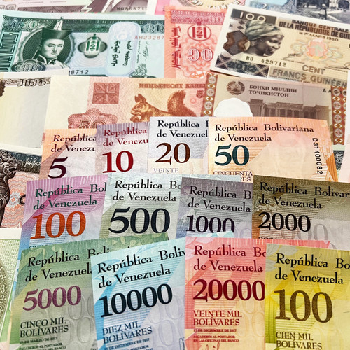 Banknote world paper money - world,